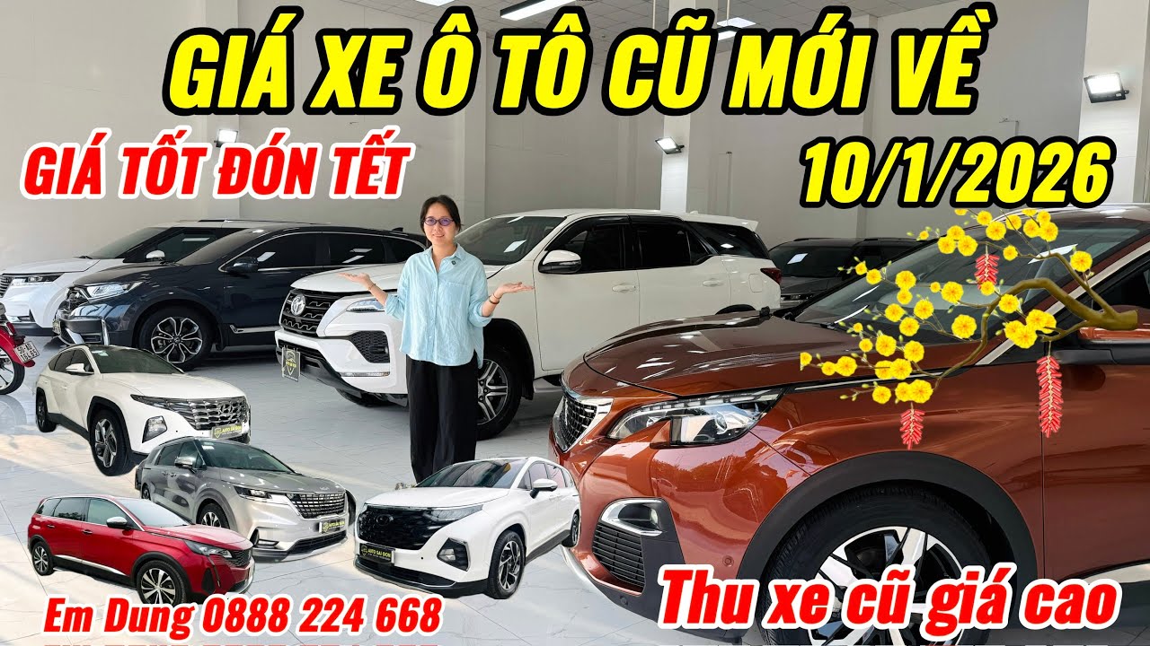 Giá xe ô tô cũ Tphcm giảm mạnh đón Tết xe đẹp cả kho|Thu mua oto cũ tận nơi
