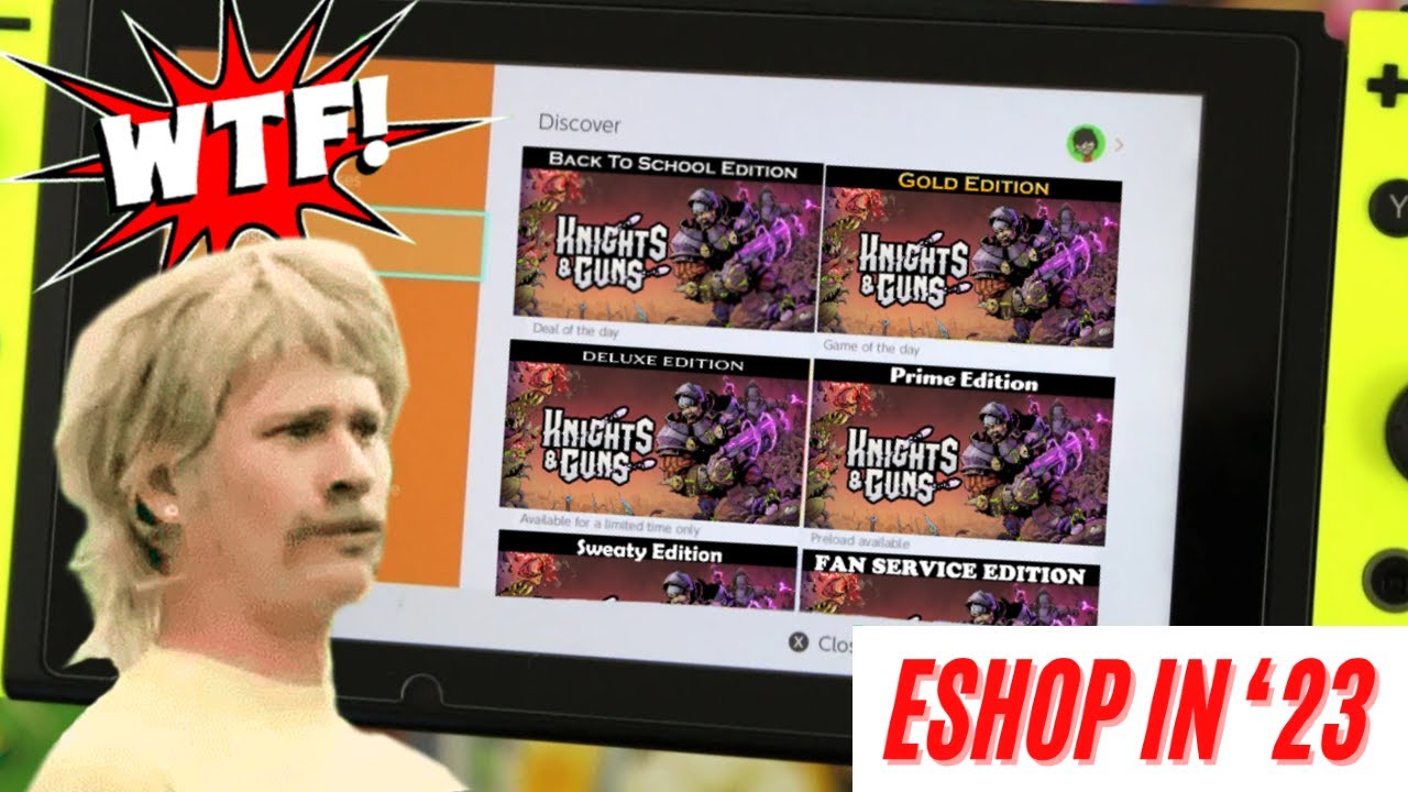 WTF Nintendo Switch eShop Is Broken 2023