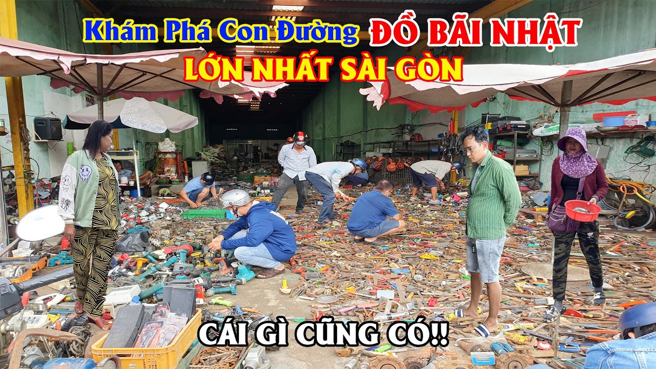 Khám Phá Con Đường Bán Đồ Nhật Bãi Lớn Nhất Sài Gòn!!
