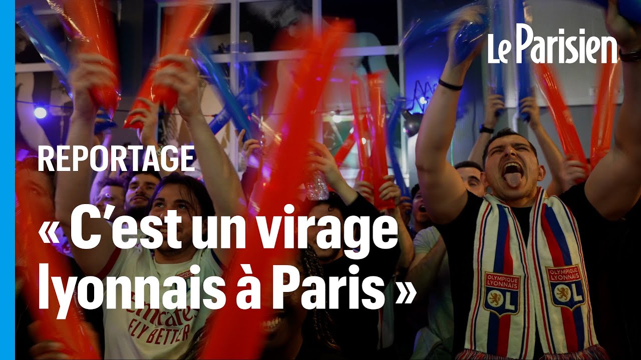 400 supporters de l'OL reforment un virage de Gones &agrave; Paris