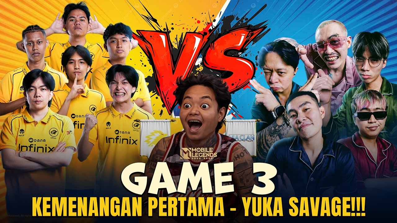 Mabar Mania Ngabuburit | ONIC vs AAA CLAN | Game 3