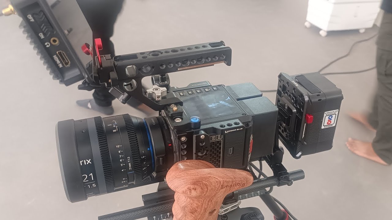Red comodo Cine camera with DOP Akash Satheesan..