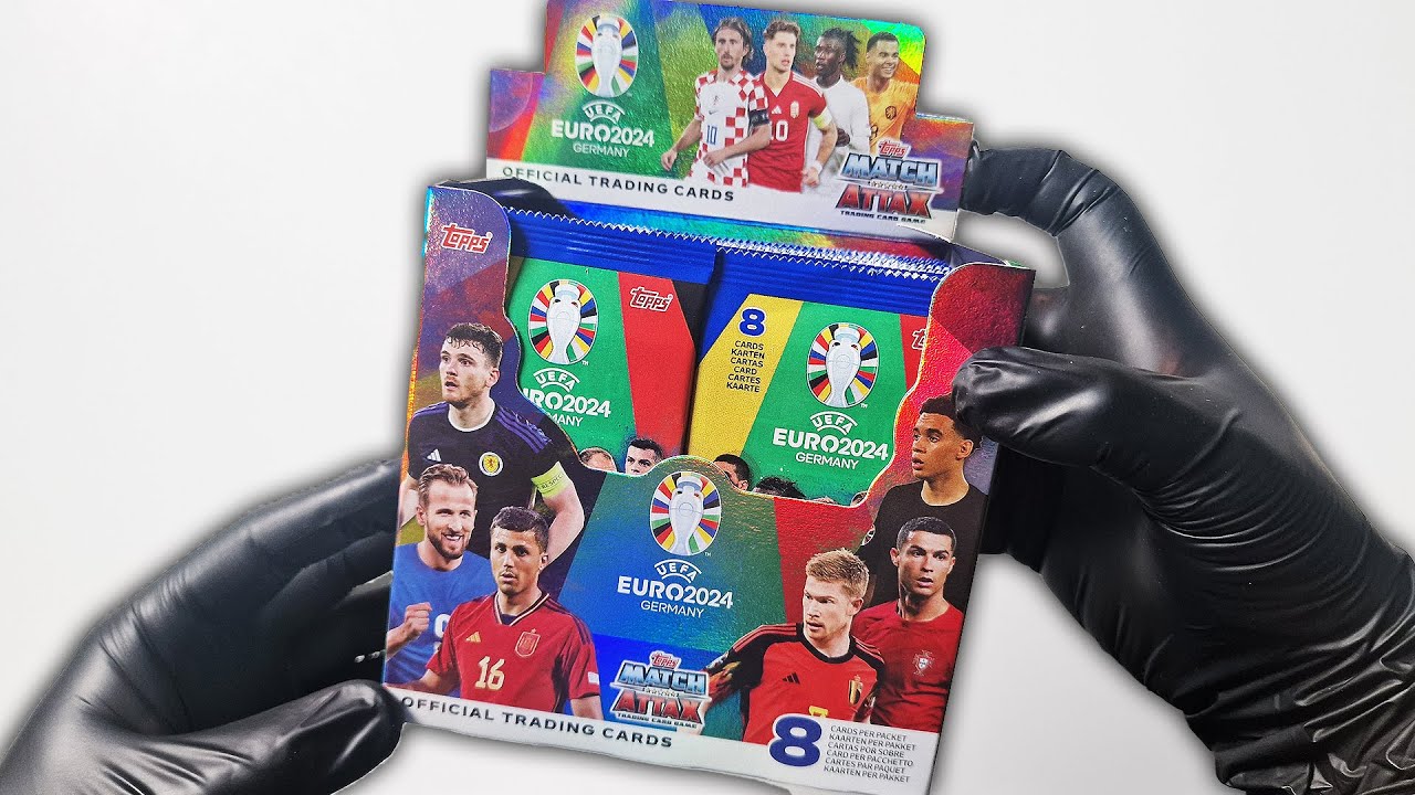 Topps Match Attax Euro 2024 - Display Box Opening