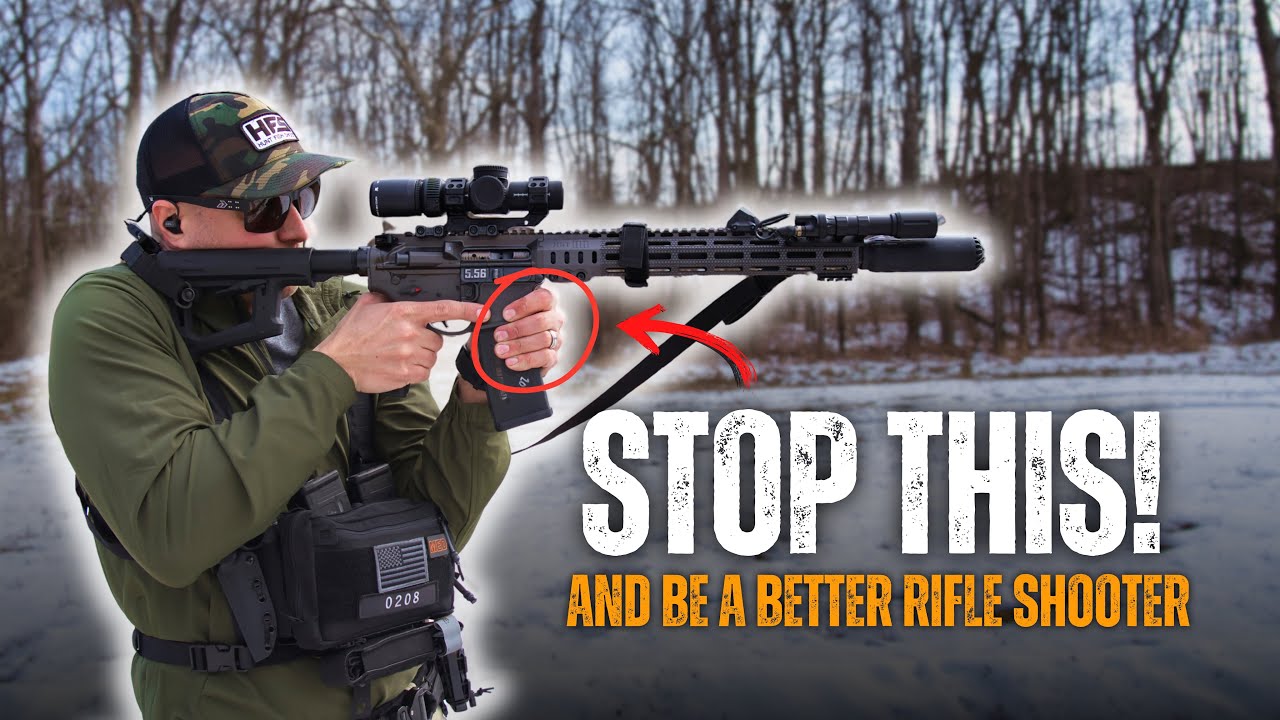 Your AR-15 Shooting Technique is Wrong (Here's Why)