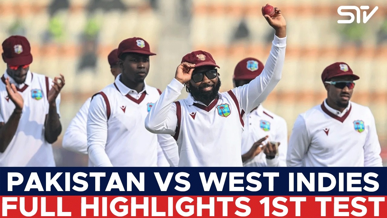 Full Highlights | Pakistan vs West Indies | Saud & Rizwan Shine | Day 1 | 1st Test 2025 | M3L1K