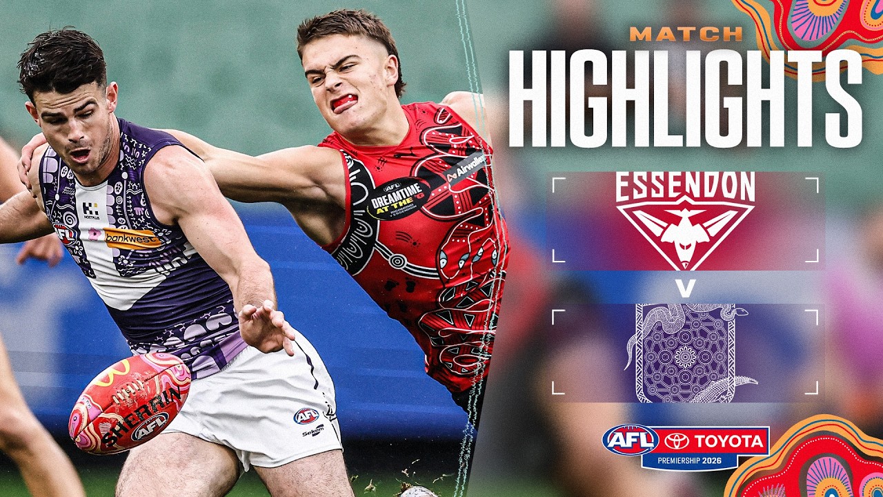 Essendon v Walyalup Highlights | Round 10, 2026 | AFL