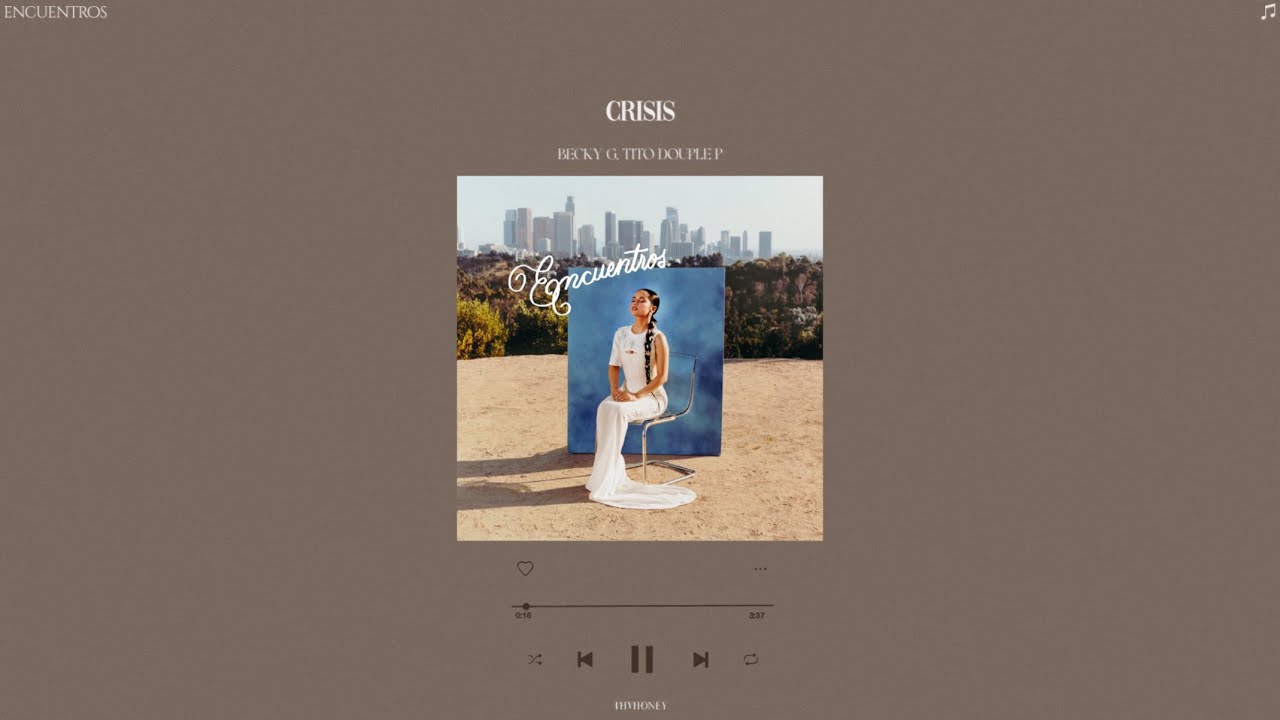 becky g & tito double p - crisis (slowed + reverb)