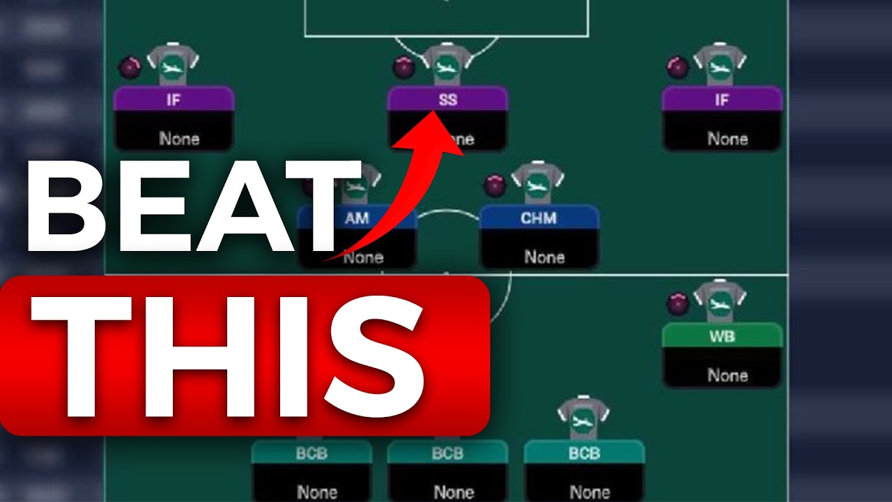 do this, if anyone uses an FM26 META tactic against you