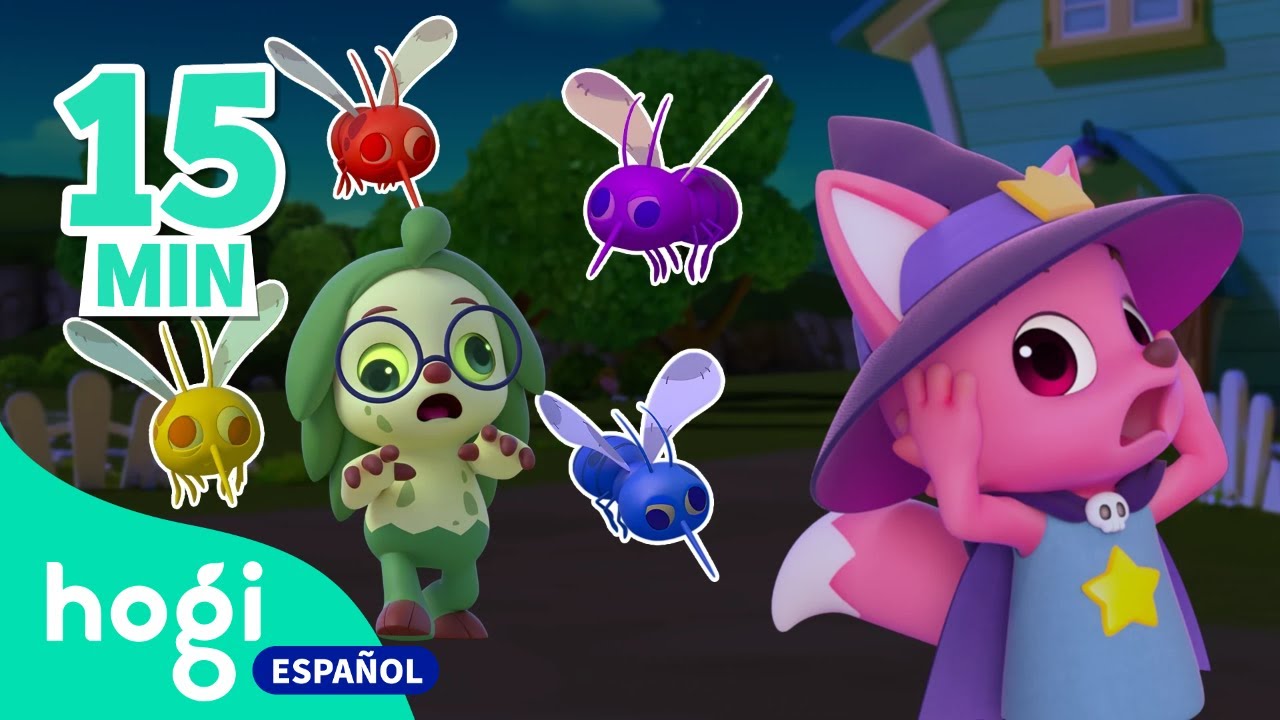 [TOP 5🌟] Mosquitos Zombis🦟🧟 vs. Hormigas de Colores🐜 | ¡Feliz Halloween!🎃 | Hogi en español