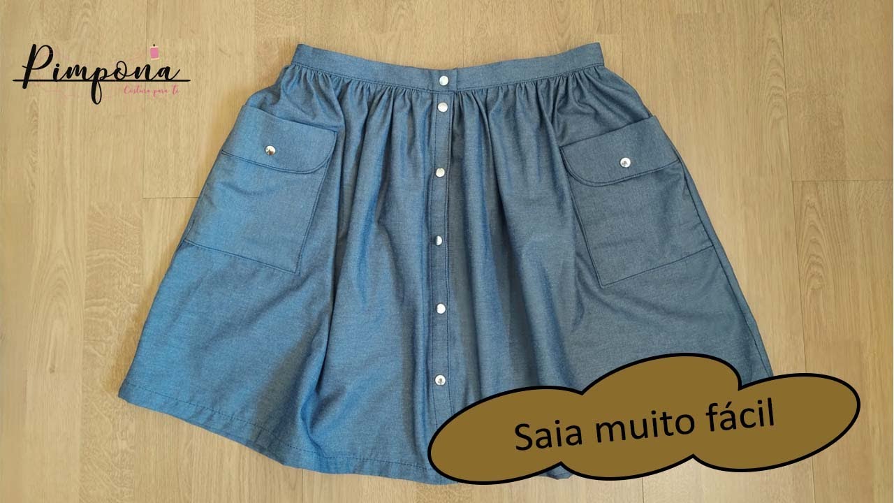 Live Facebook - 03/06/21 - Saia muito fácil - Vários tamanhos - Com botões de pressão