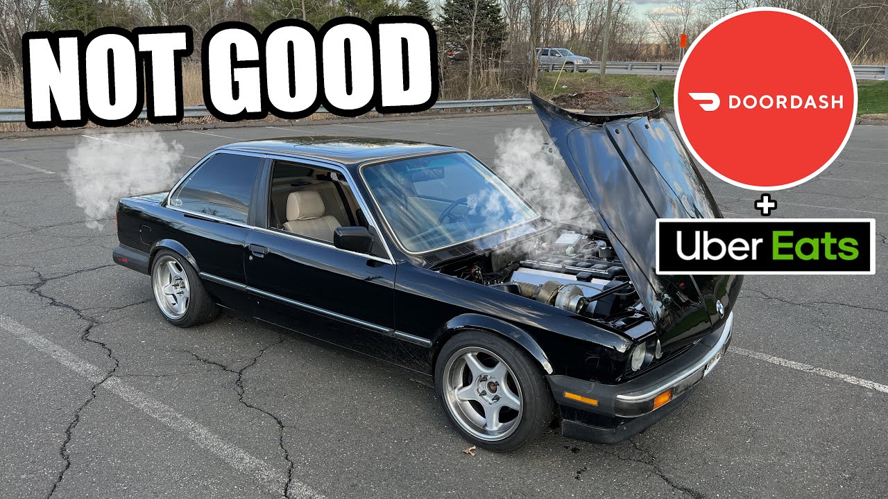 MY 515WHP TURBO E30 BLEW UP WHILE DOORDASHING! (ON CAMERA)