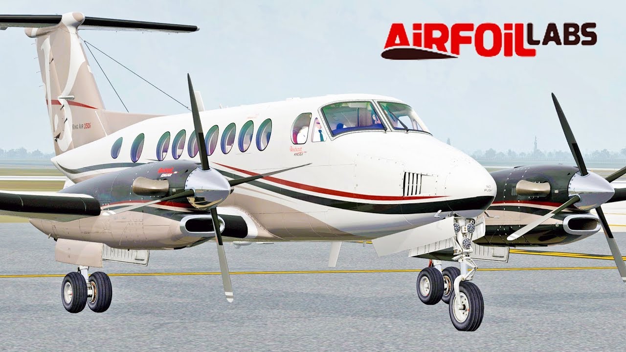 AirfoiLabs King Air 350 Extensive Look | X-Plane 11