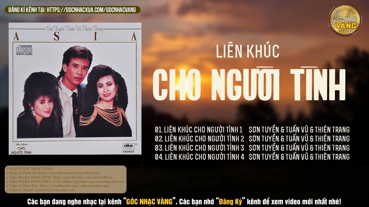Liên Khúc Cho Người Tình 1 2 3 4 | Sơn Tuyền & Tuấn Vũ & Thiên Trang