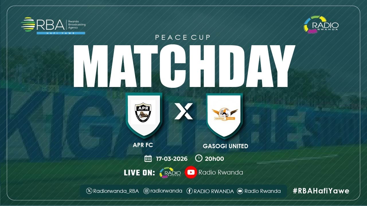 🔴LIVE: APR FC vs GASOGI UNITED | PEACE CUP | TARIKI 17 WERURWE 2026