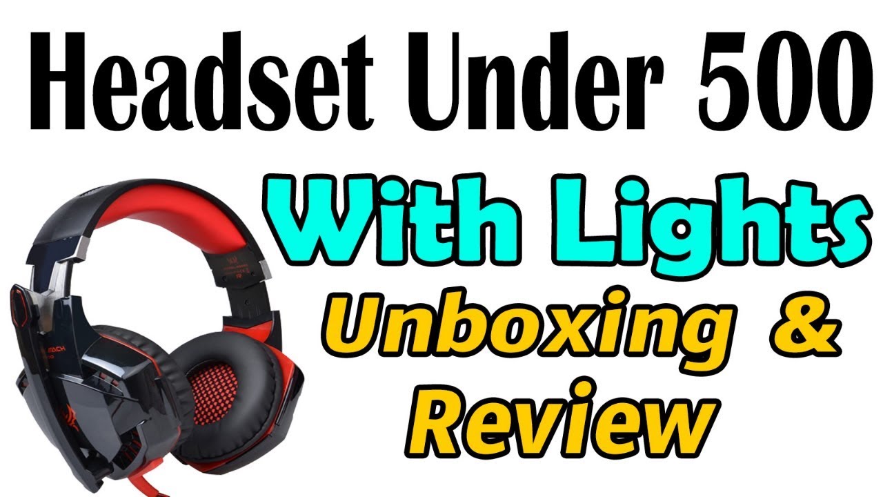 best headset unboxing and review | gaming headset under 500 telugu | tekpediatelugu