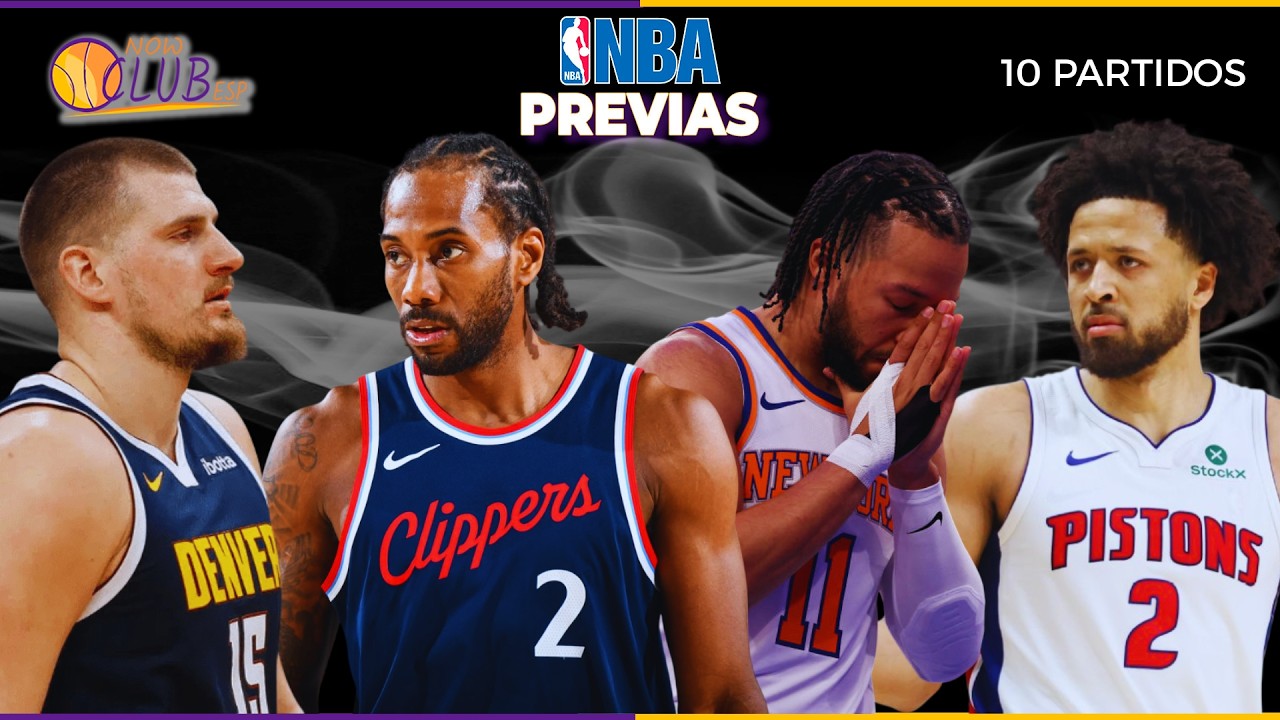 PREVIAS partidos NBA | 19.02.2026 | #111 KNICKS BUSCAN REVANCHA; JOKIC CONTRA el MEJOR KAWHI LEONARD