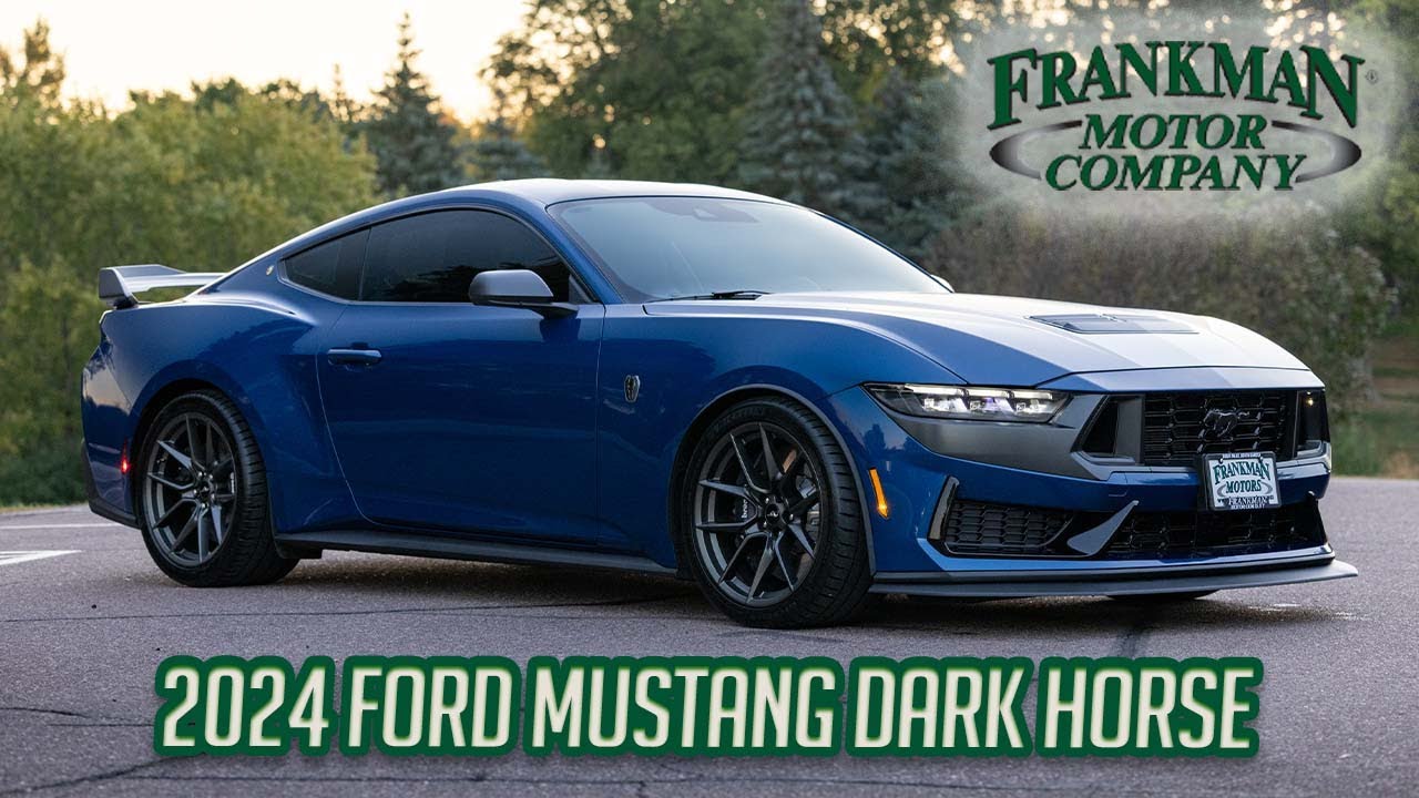 🚀 2024 Ford Mustang Dark Horse | 500HP Coyote V8 | POV Drive + Exhaust | Frankman Motors Sioux Falls