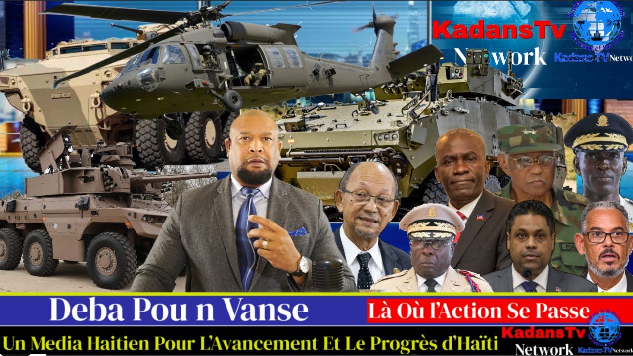 NOU BESWEN EKIPMAN MILITE SA YO POU LIBERE AYITI LAN 15 JOU (PAW&Ograve;L MAJOR EDDY MARCELIN FAD'H