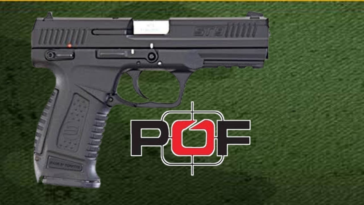 A simple solution for self-defense & protection ST-9 pistol and 9x19 mm Ball ammunition