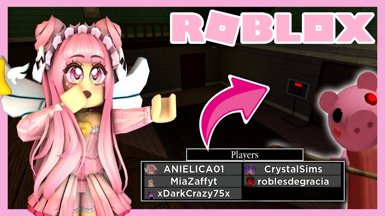 ¿ESCAPAREMOS DE PIGGY? CON ERZY, MIA, CRYSTALSIMS Y PEPE 🐷🔪 PRIMERA VEZ JUGANDO A ESTO, SALE MAL 😭
