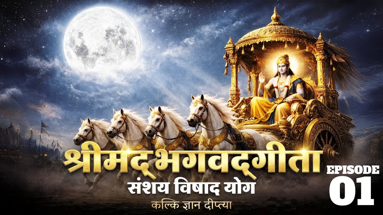 श्रीमद्भगवद्गीता  |  संशय विषाद योग  |  कल्कि ज्ञान दीप्त्य | Episode 1 | 24 Jan