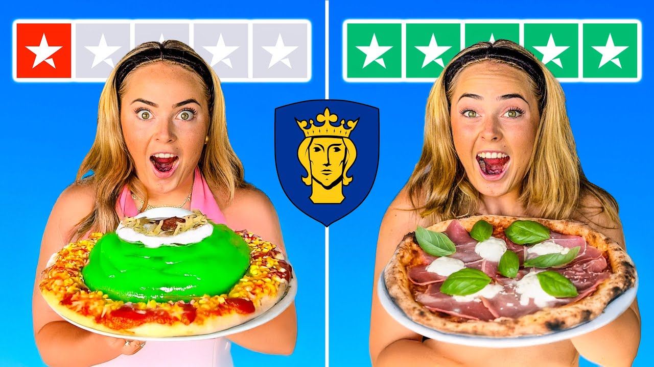 TESTAR STOCKHOLMS SÄMSTA VS BÄSTA PIZZA
