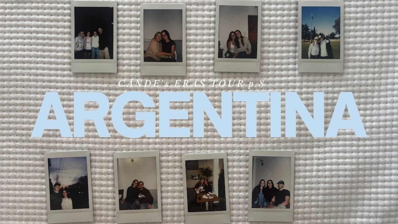 #VLOG 20 | Cande's ERAS TOUR Parte 8 | Visitando Argentina & Uruguay 🇦🇷🇺🇾
