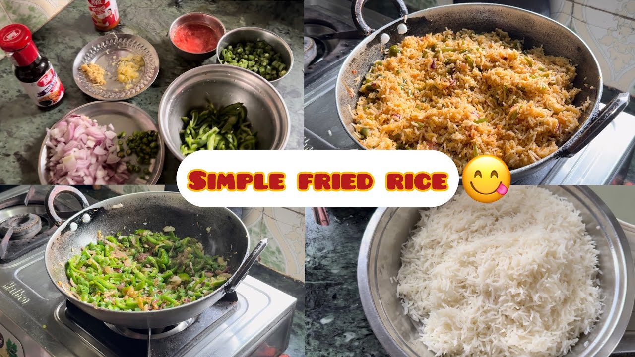 First time Bnaaye Veg Fried Rice 😋