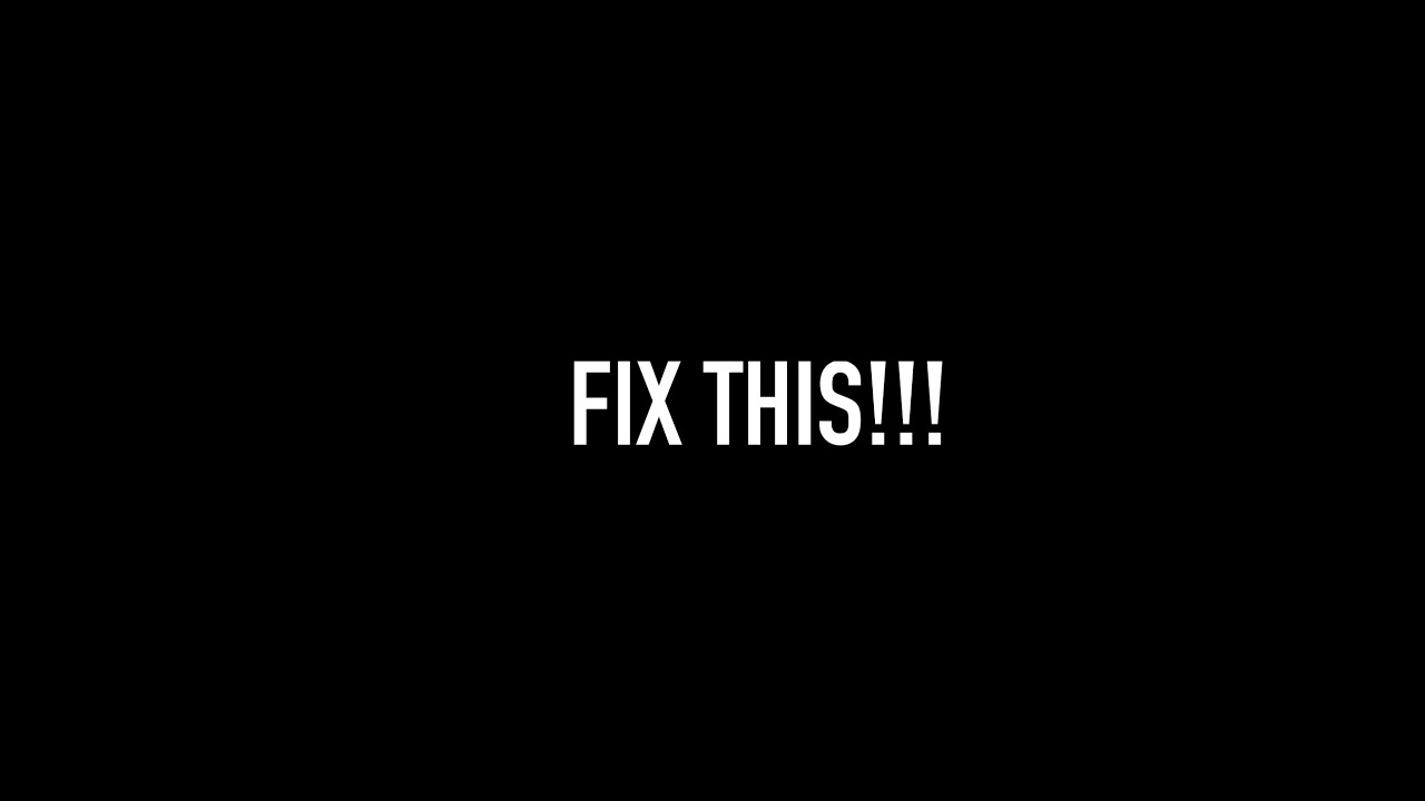 FIX THIS ROCKET LEAGUE BUG!
