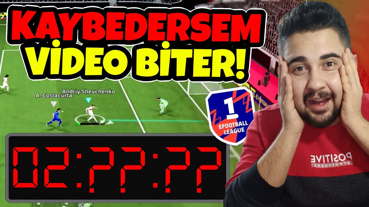 1.KLASMANDA KAYBEDERSEM VİDEO BİTER! SERİ KAÇ MAÇ SÜRDÜ? eFootball Mobile 2026