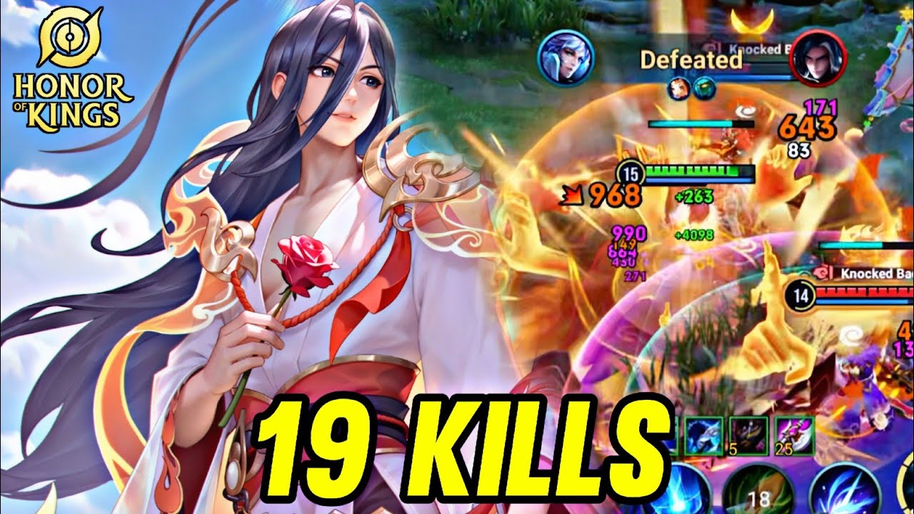 HOK : AUGRAN GAMEPLAY | 19 KILLS - HONOR OF KINGS