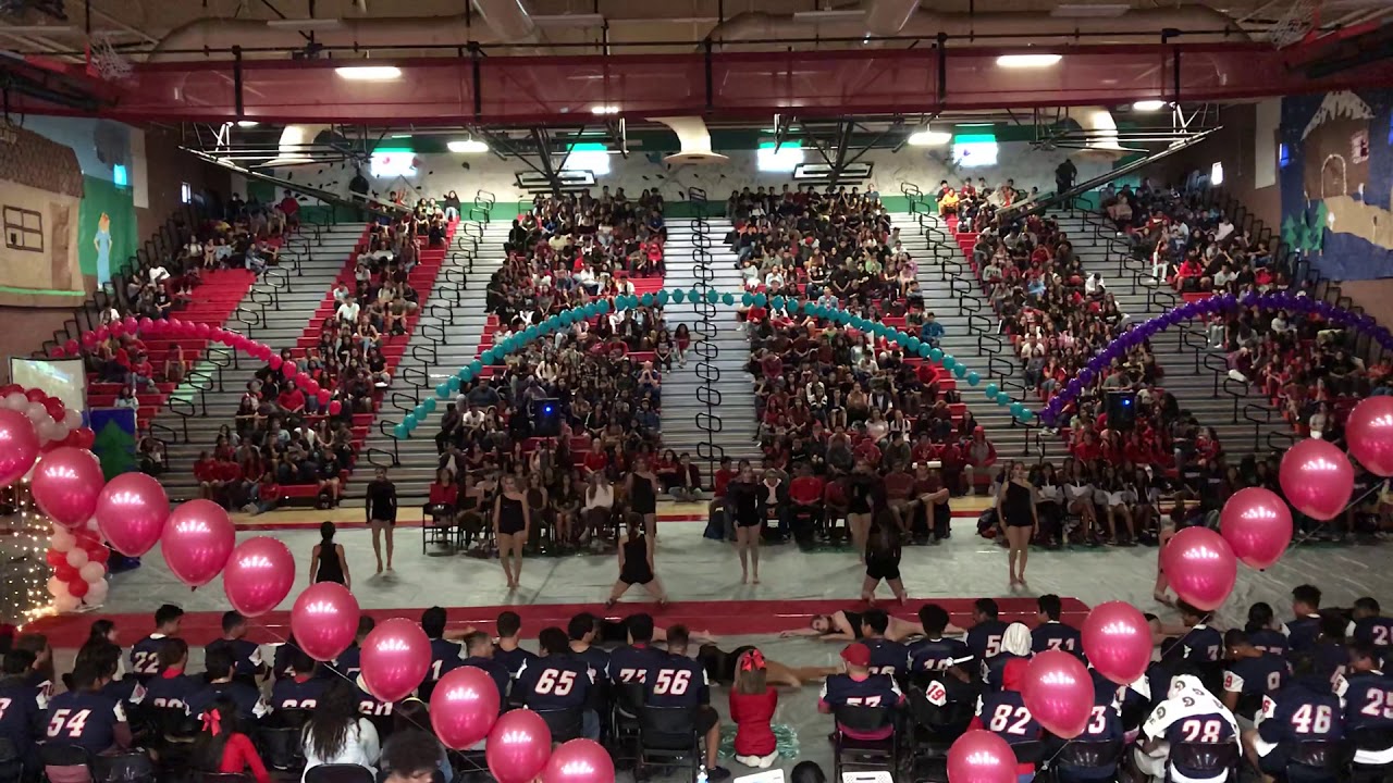Colony high varsity dance team homecoming rally 2018 Choreo by @khris.x.emm