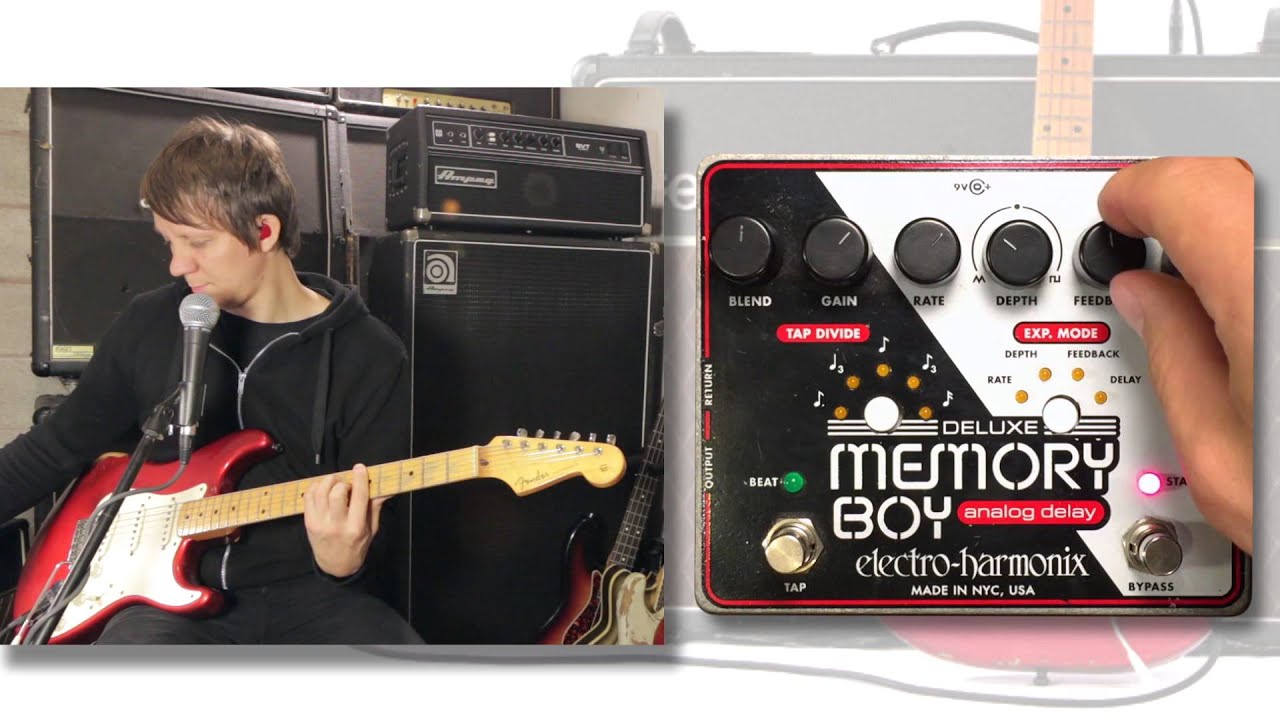 EHX Deluxe Memory Boy демо на русском
