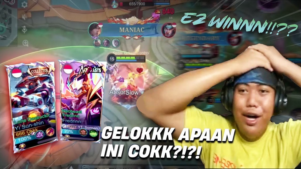 DUO MAUT KETIKA GLOBAL 1 YSS ( BLESS) FT GLOBAL 1 FREDRINN (SORMAN) AUTO BANTAI MANIAC !!!