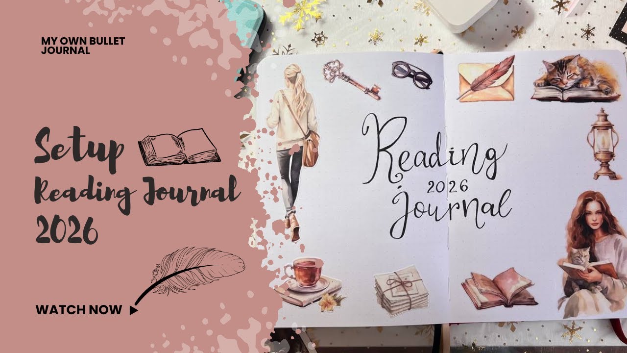 Оформляю читательский дневник - Reading Journal на 2026