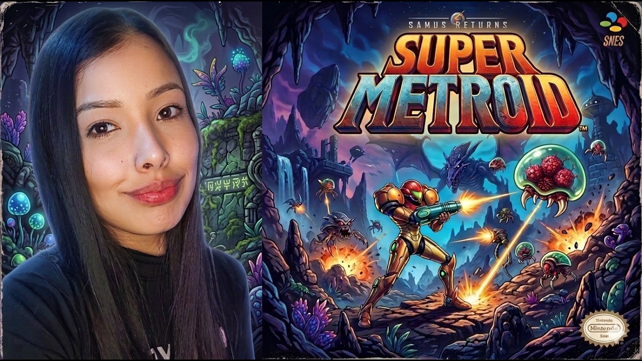 🔴PRIMEIRA VEZ NO SUPER METROID