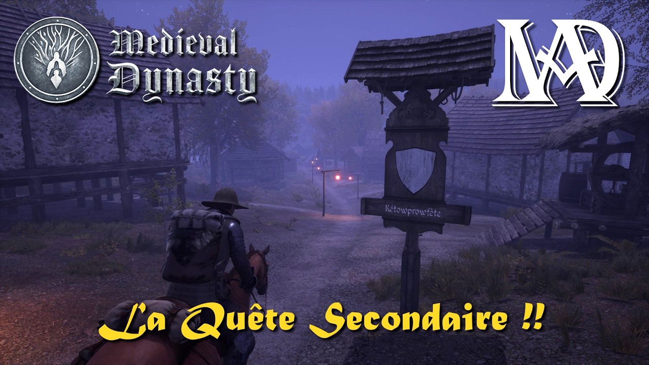 Medieval Dynasty - LA QUÊTE SECONDAIRE DE VOTRE VIE !! - #VLOG #s2e30 feat. @jemrey2​