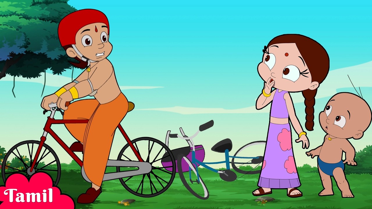 Chhota Bheem - சோட்டா பீம் VS ராஜு |Tamil Cartoons for Kids | Videos for Children