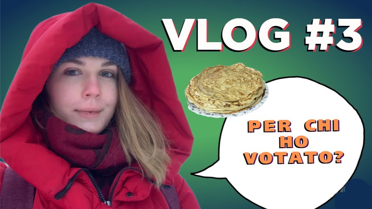 Elezioni in Russia. Come ho votato. Cuciniamo crepes russi per carnevale. Vlog 3 dalla Russia.