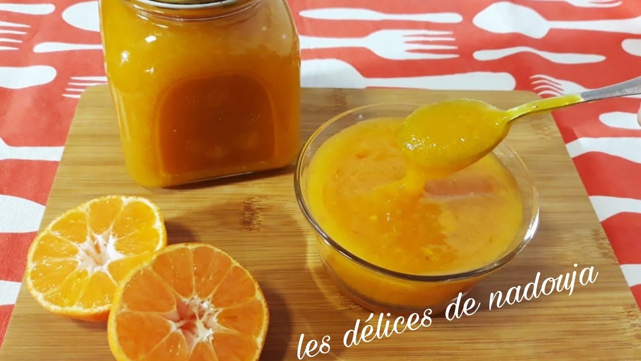 confiture de clémentine ou mandarine🍊 facile et rapide pour tartine 🍞 au goûter 🥞