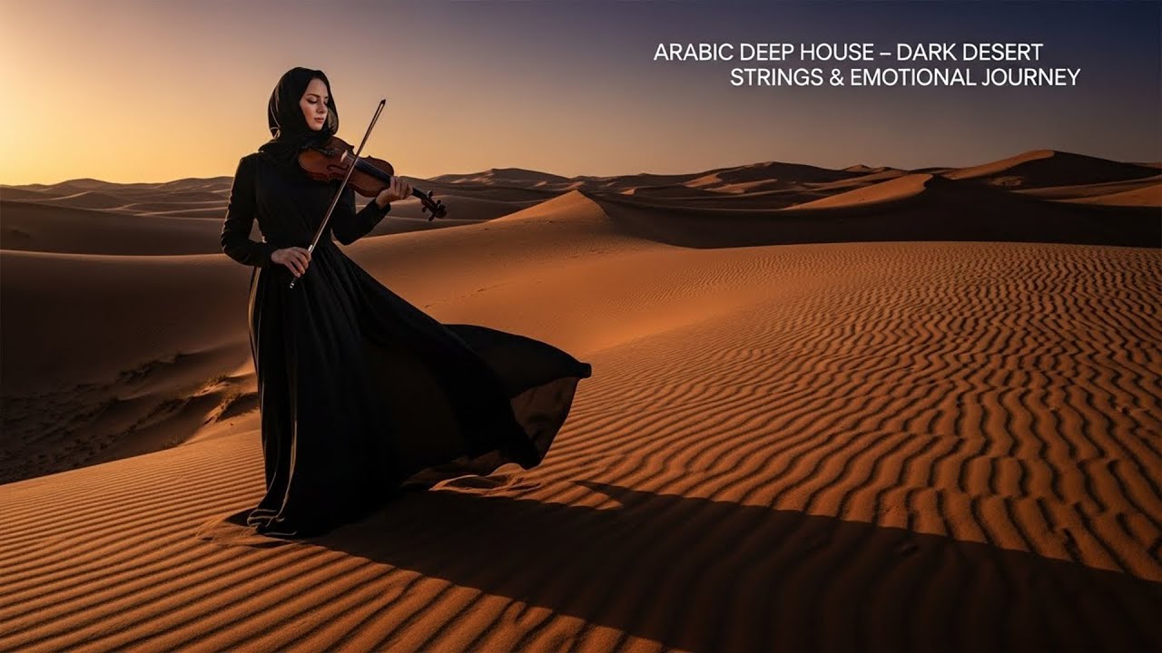 Arabic Deep House: Banjo & Violin Melodies under Desert Skies