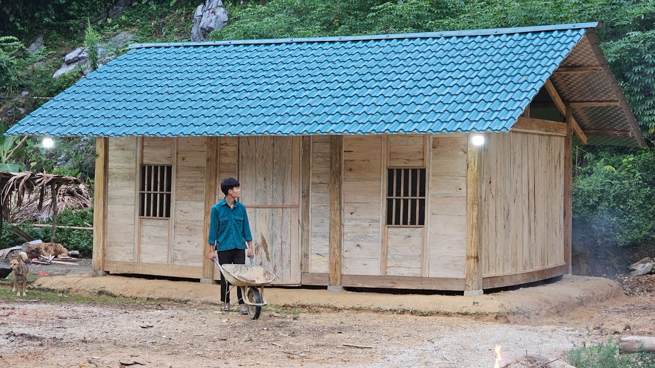 Harvest Watermelon, Go sell, Complete Construction of Wooden House