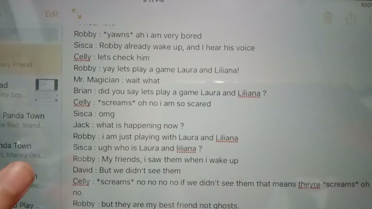 Making A Scenario For Lexi's World TV Content