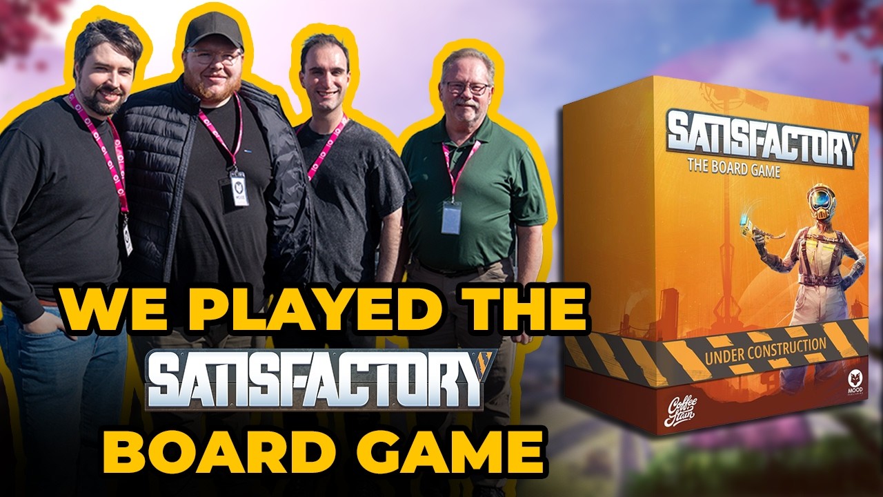 I Playtested the Satisfactory BOARD GAME! | Copenhagen Vlog