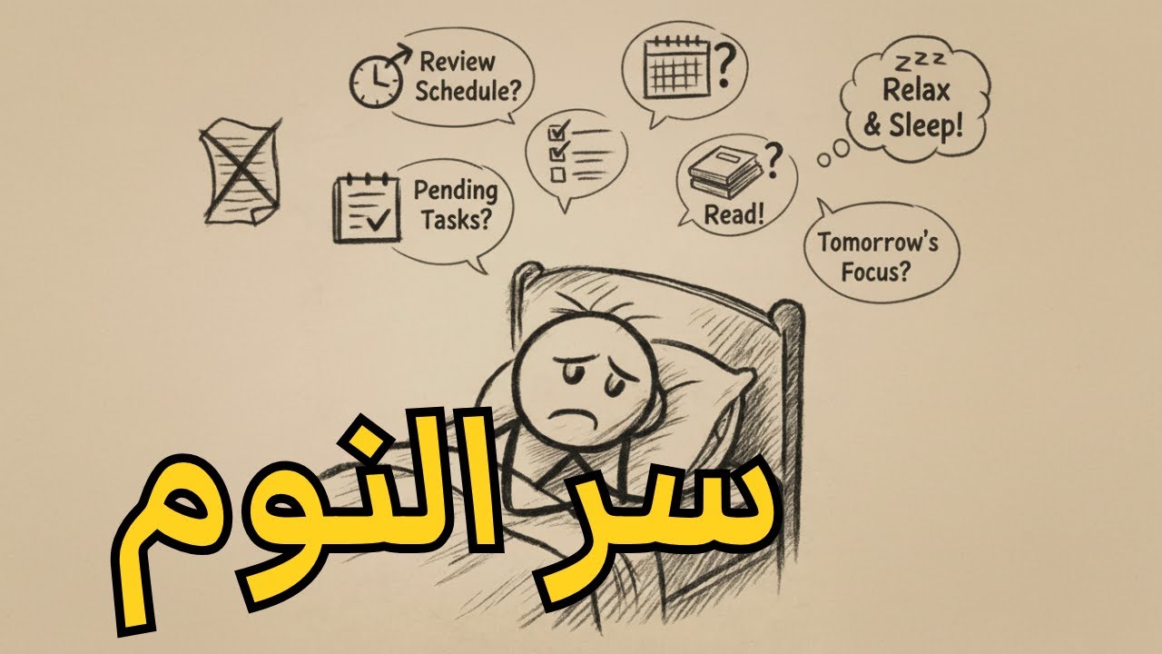 كيف تنام بسرعة وتستيقظ بكامل طاقتك