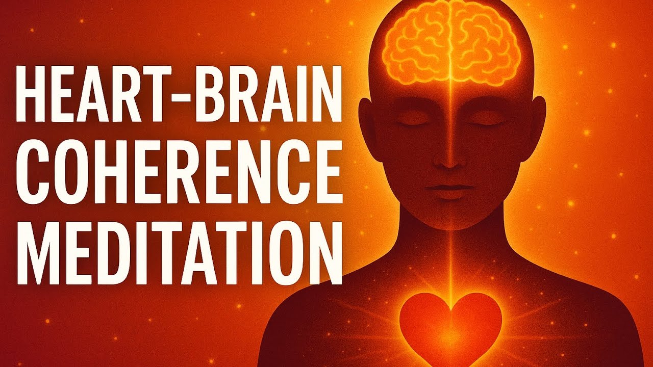 10 Minute Heart–Brain Coherence Meditation | 639 Hz Healing with Binaural Beats & Ocean Waves