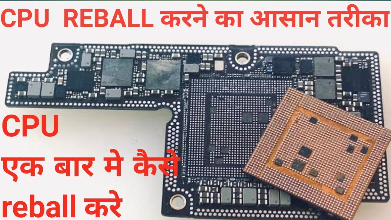 cpu reball perfect technique ||BGA IC REBALL #CPUREBALL