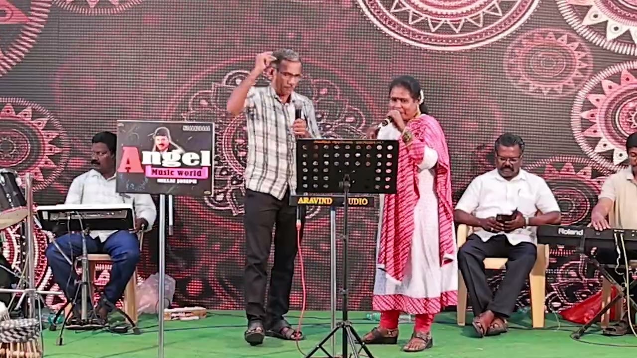 Muthan Muthalaga Kadhal Duet.... Singing by Thasildhar. Selvam & Dr. Poonkodi 🎈🎈🎈