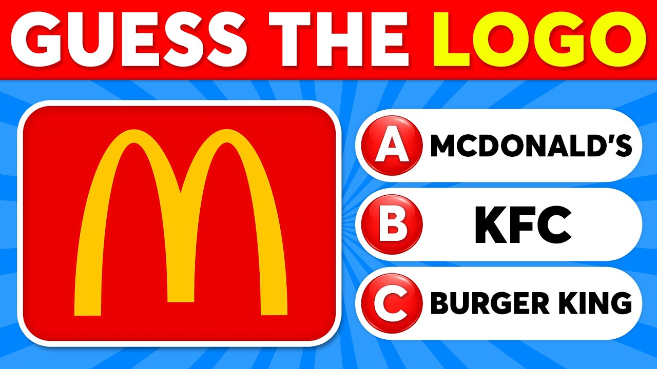 Guess the Logo Quiz 🥇🍏 60 Famous Logos You Should Know | Logo Quiz 2026