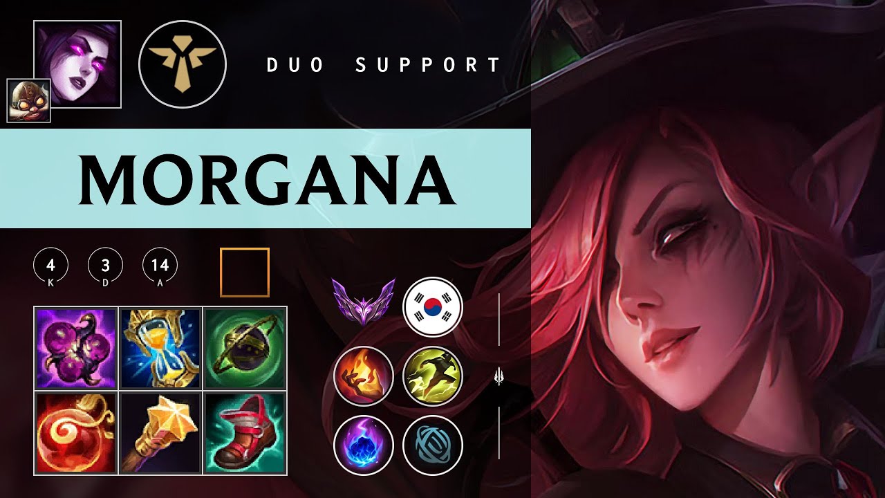 Morgana Support vs Lulu - KR Master Patch 26.03